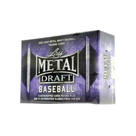 2021 leaf metal draft hobby box|leaf metal draft checklist.